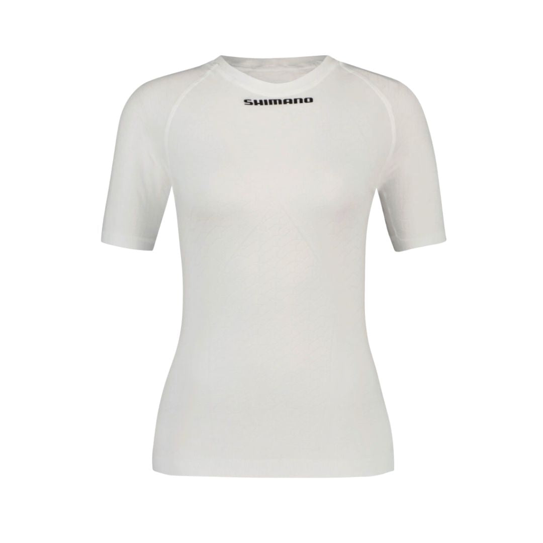 Shimano Damen-Thermo-Shirt mit kurzen Ärmeln Vertex (funktionelles Baselayer)