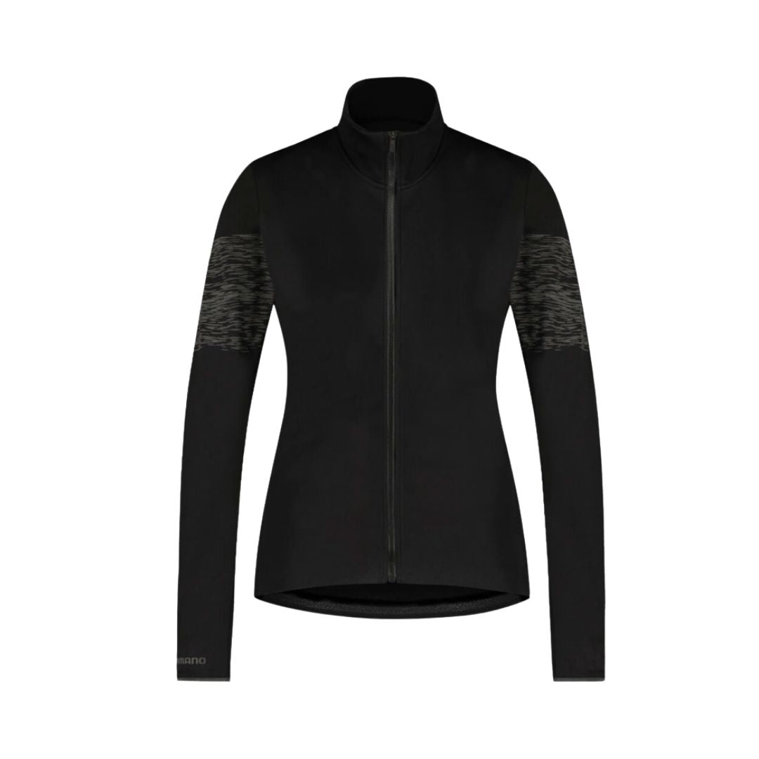 Shimano Damen-Langarmtrikot Kaede Wind mit Thermoisolierung