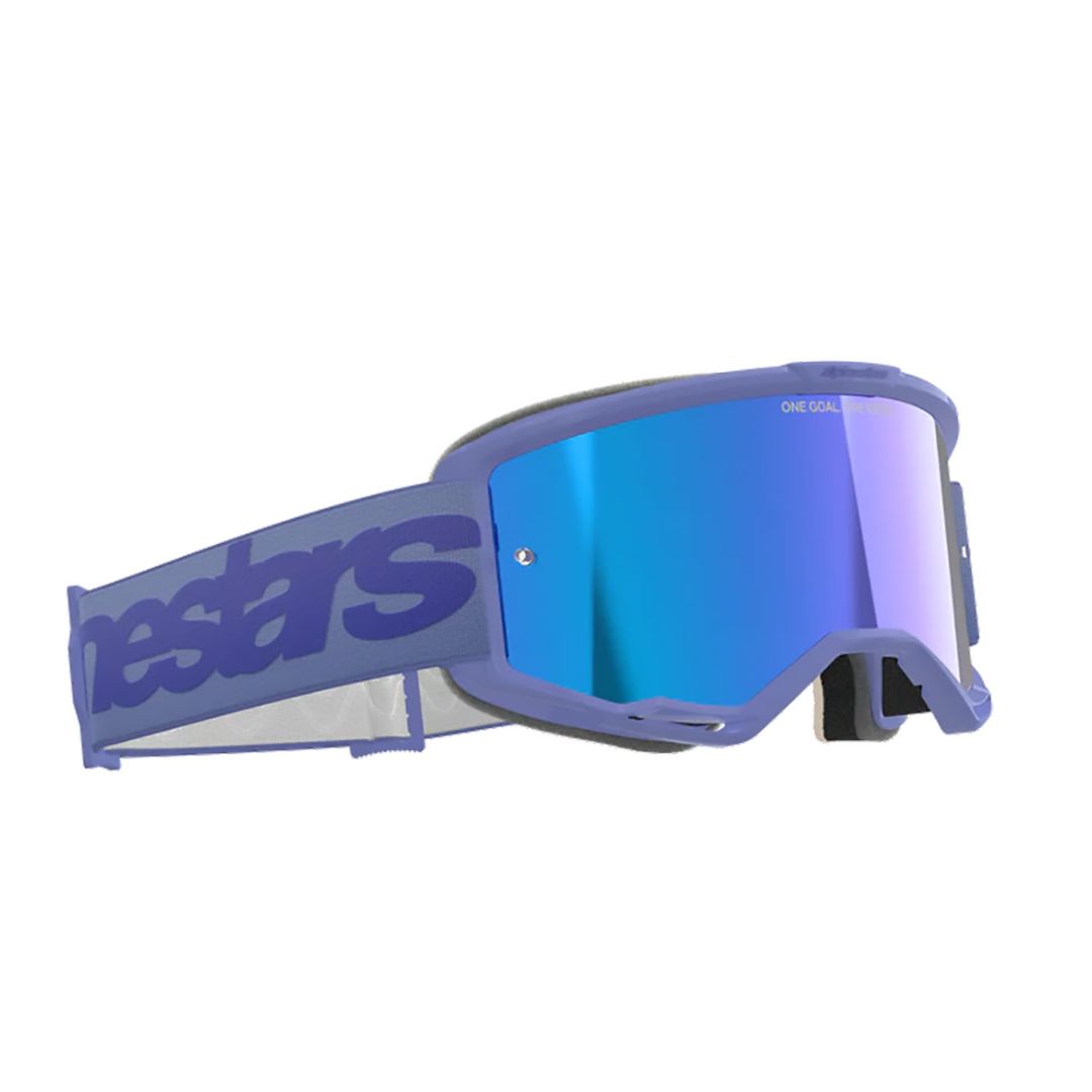Alpinestars Vision 5 Wordmark (blau verspiegelte Linse) – MTB-Schutzbrille