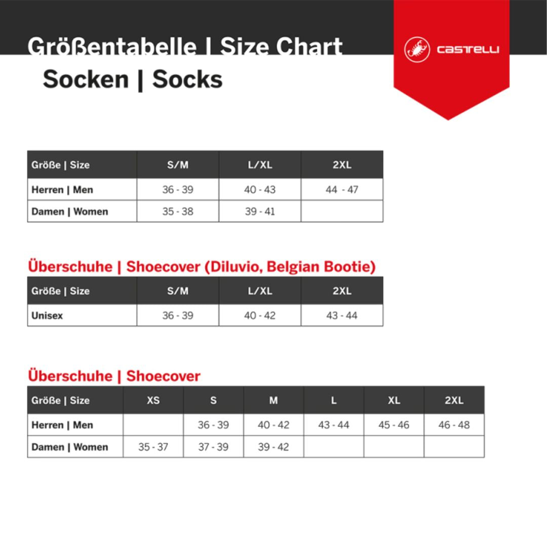 Castelli Venti Soft Merino Socken – Socken