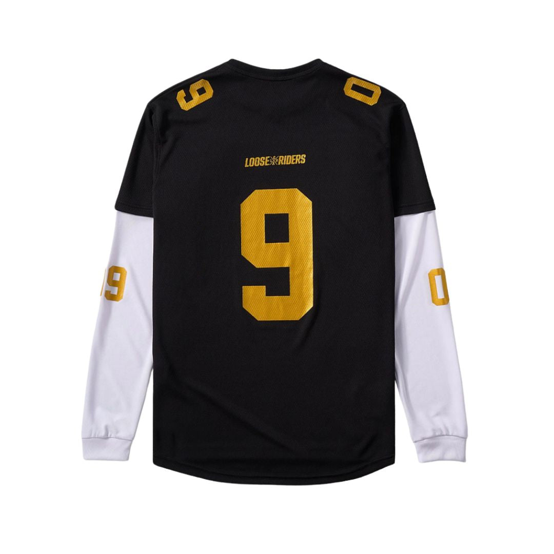 Loose Riders 9 Lives Varsity Gold – MTB-Langarmtrikot