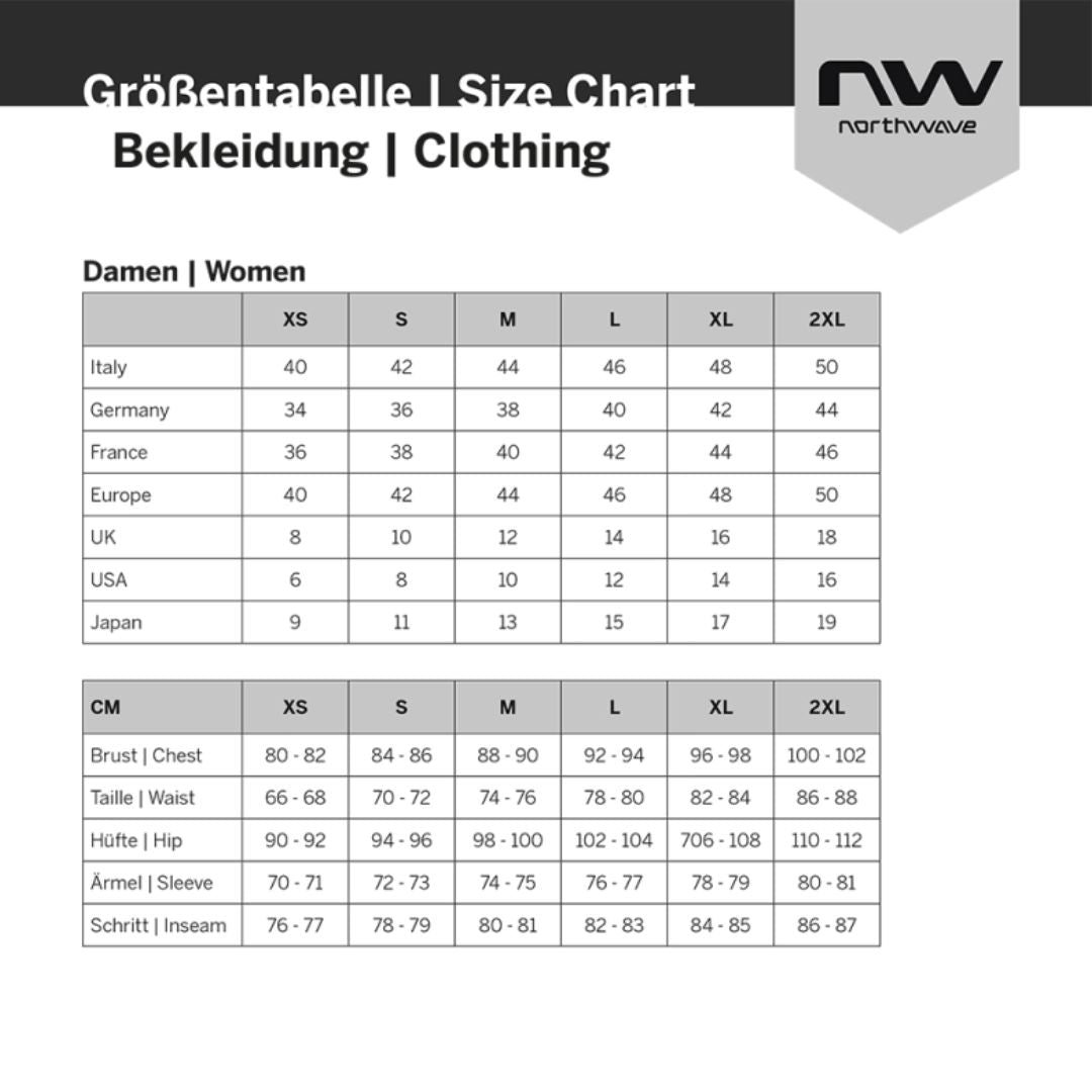 Northwave Active – Damen-Radhose mit Sitzpolster (Cycling Shorts)