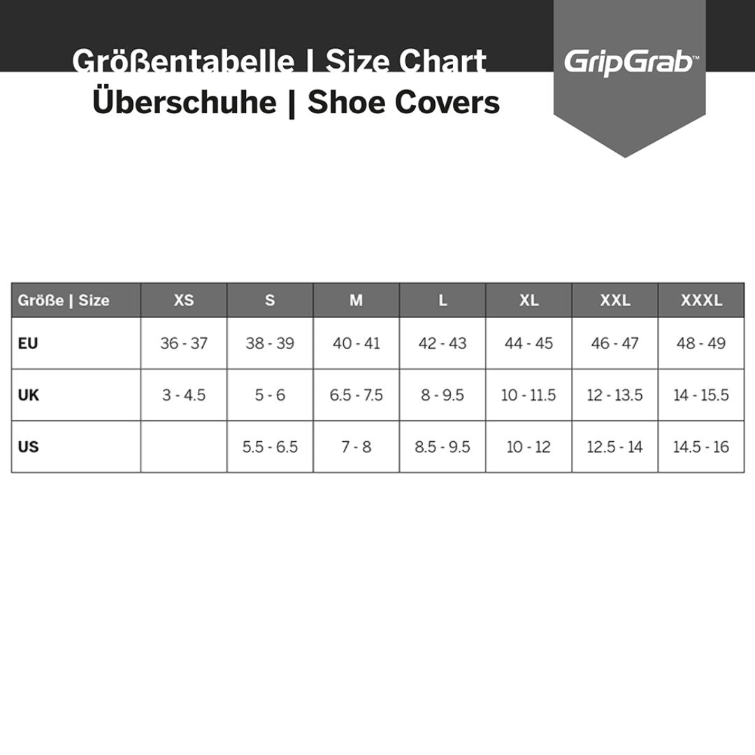 GripGrab RaceAqua Hi-Vis – Überschuhe für Rennradfahren