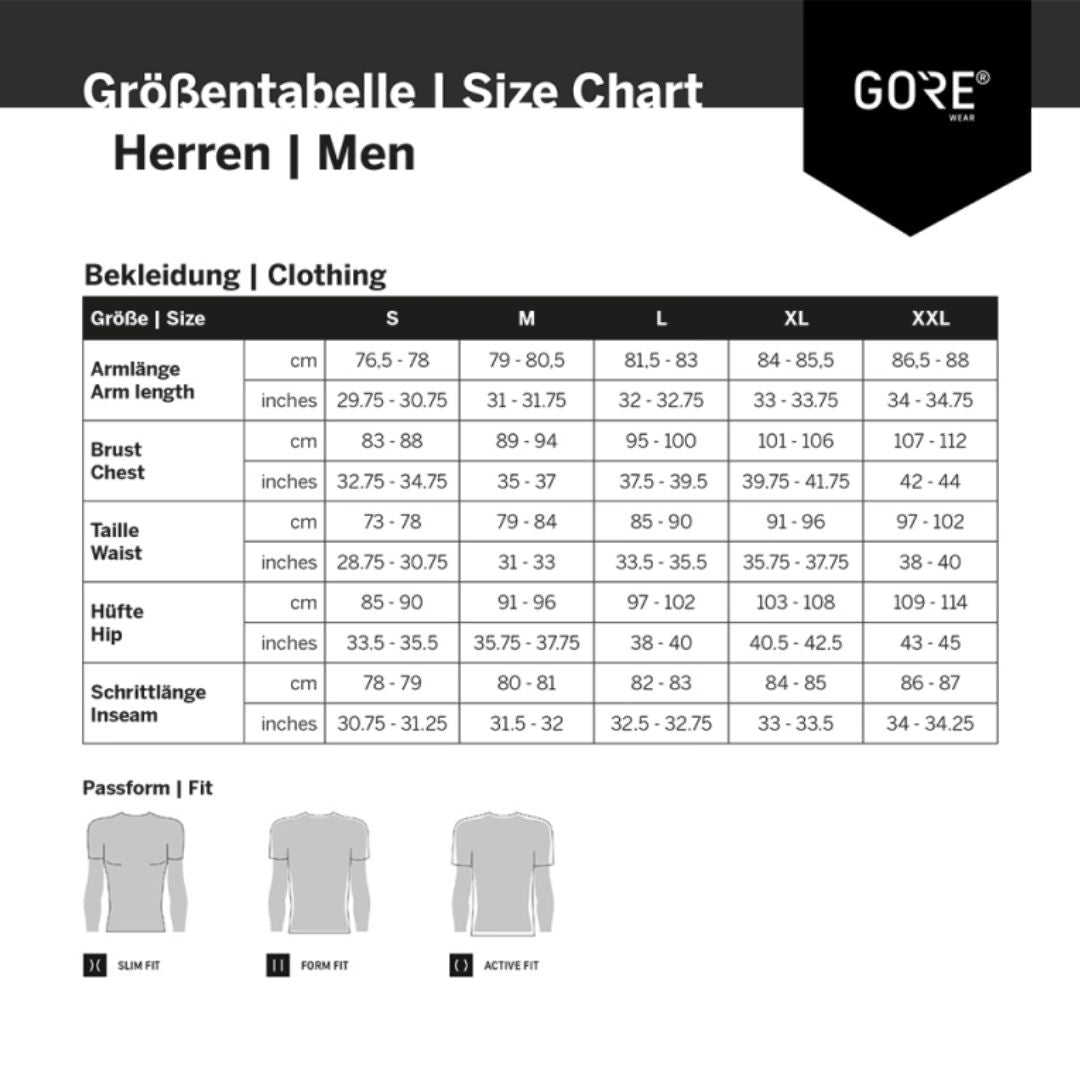 GOREWEAR C5 Liner – Innenhose mit Polster