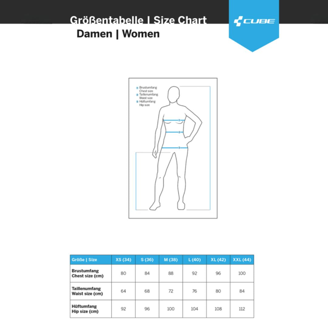 Cube Blackline WS – Damen-Trikot