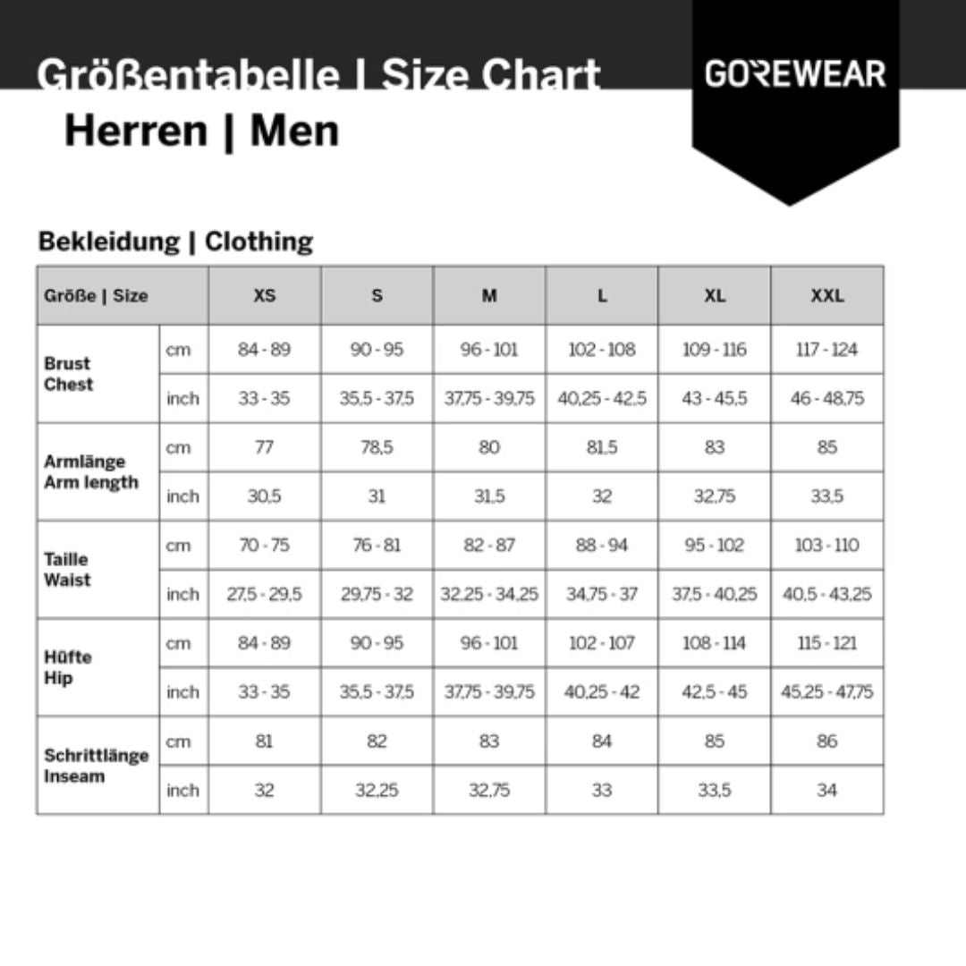 GOREWEAR Bekleidung – Glidewheel GORE-TEX Regenhose