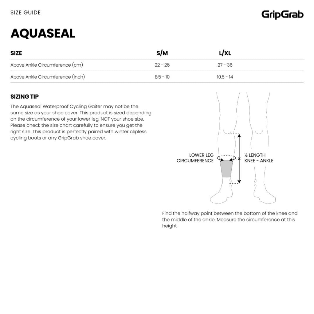 GripGrab AquaSeal – Wasserdichte Schuhgamasche