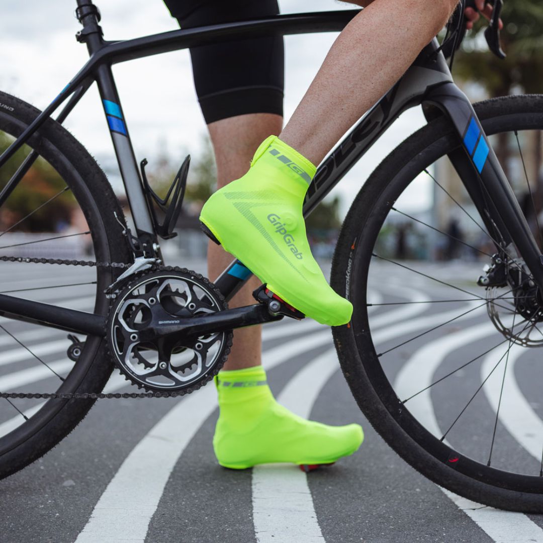 GripGrab RaceAero Hi-Vis – Überschuhe für Rennradfahren