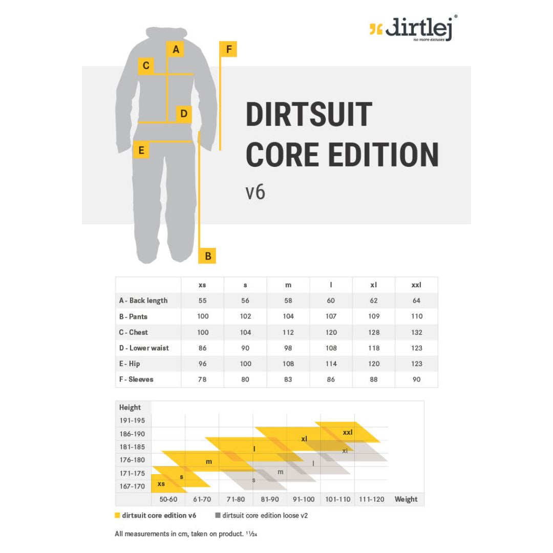 dirtlej Dirtsuit Core Edition V6.0 – Schlamm-Outfit
