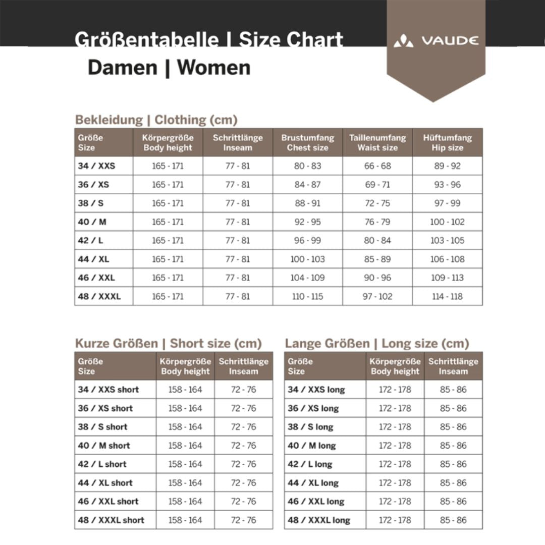 Vaude Drop – Damen-Regen-Shorts