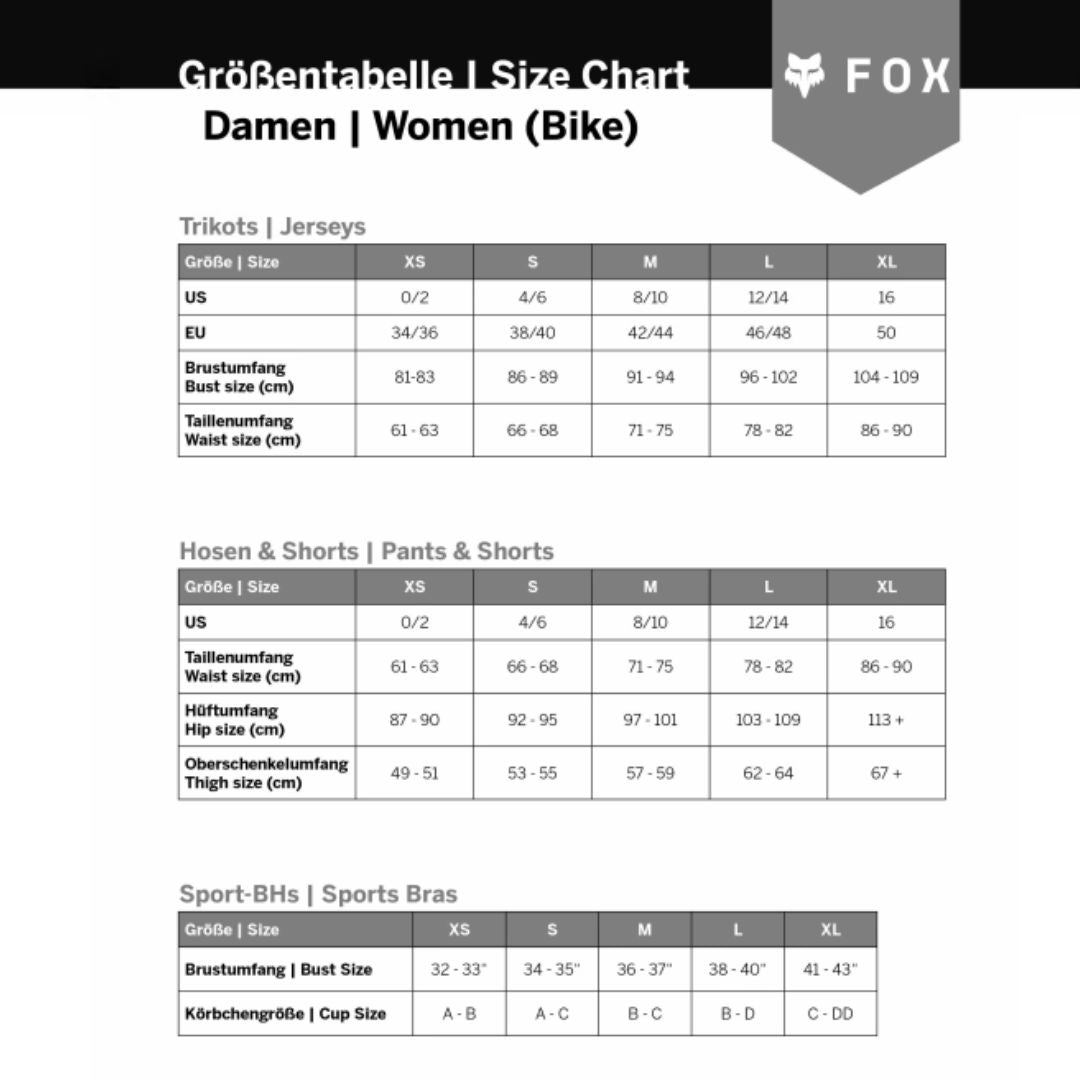 Fox Racing Ranger Kairos Damen-MTB-Langarmtrikot