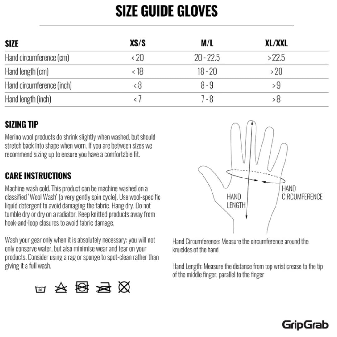 GripGrab Merino-Fleece-Innenhandschuhe