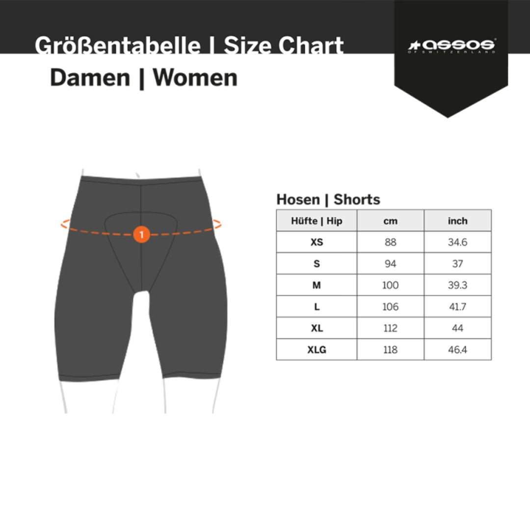 Assos Dyora RS Winter S9 – Damen-Radhose mit Polsterung