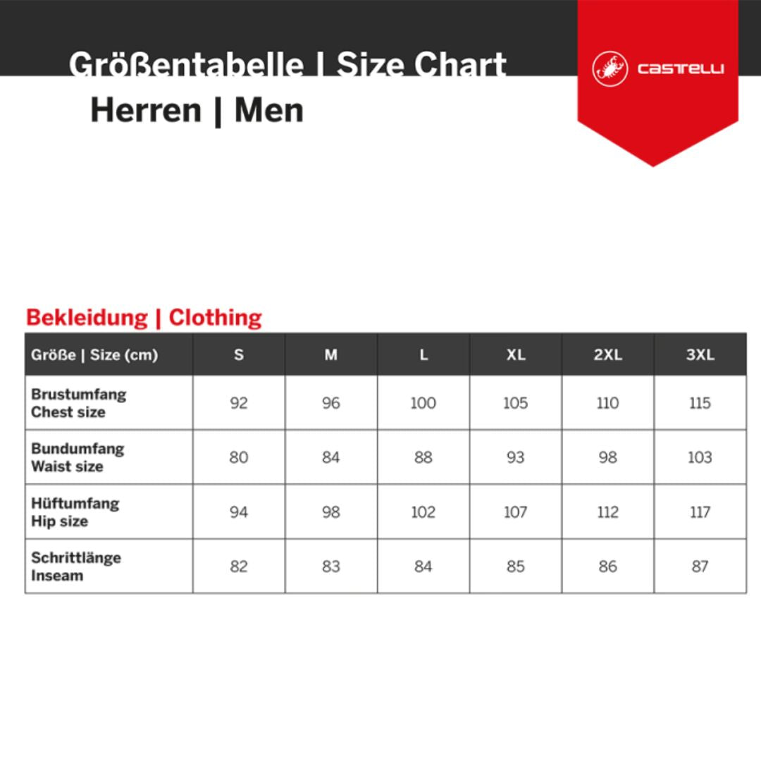 Castelli Thermisches Langarmtrikot in der Farbe Espresso