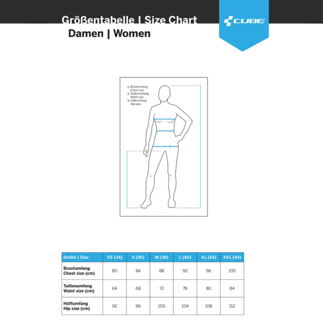 Cube Race Be Warm – Damen-Baselayer-Langarmshirt