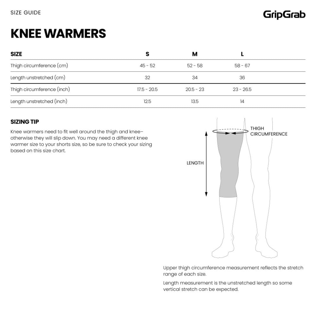 GripGrab PACR Frühling-Herbst – Kniewärmer