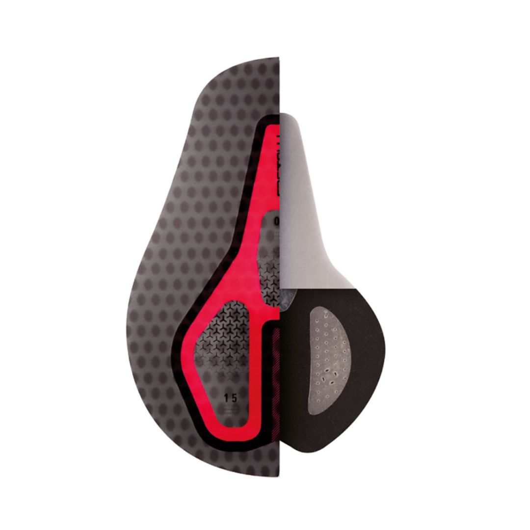 Castelli Damen-Trägerhose mit Sitzpolster, Modell Espresso DT.