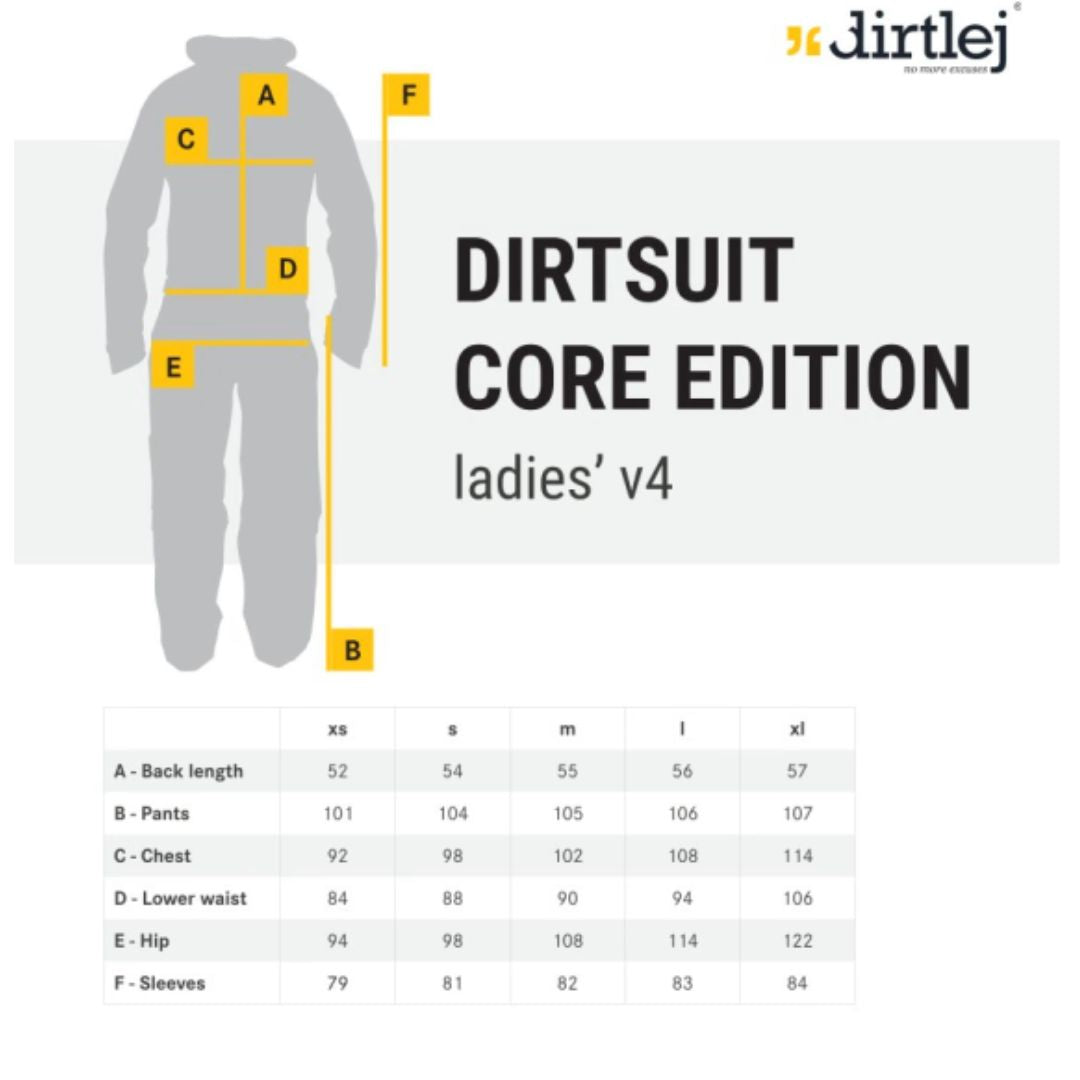 dirtlej DirtSuit Core Edition V4.0 – Damen-Schlamm-Outfit