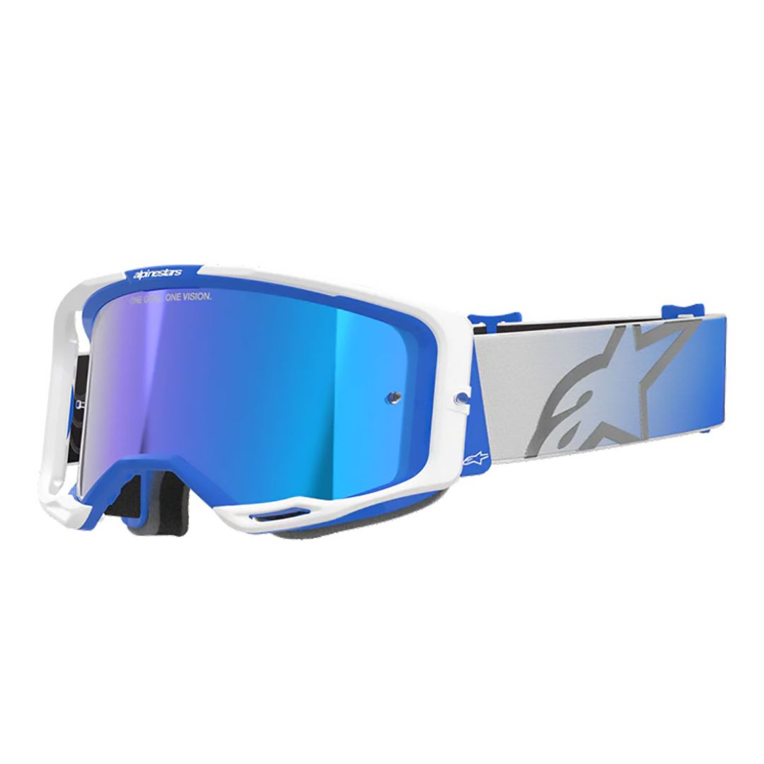 Alpinestars Vision 8 Corp (verspiegeltes Blau) – MTB-Schutzbrille