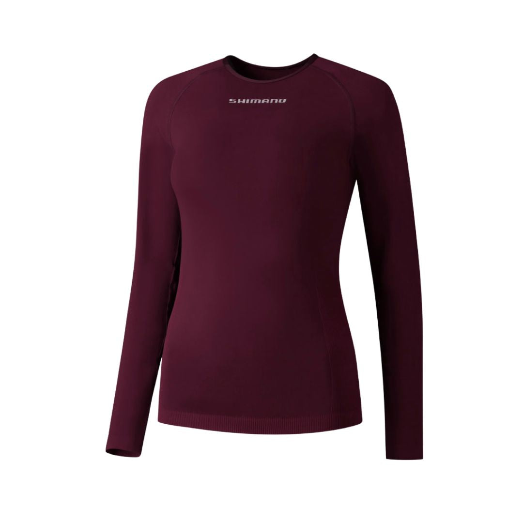 Shimano Damen-Thermounterhemd mit langen Ärmeln