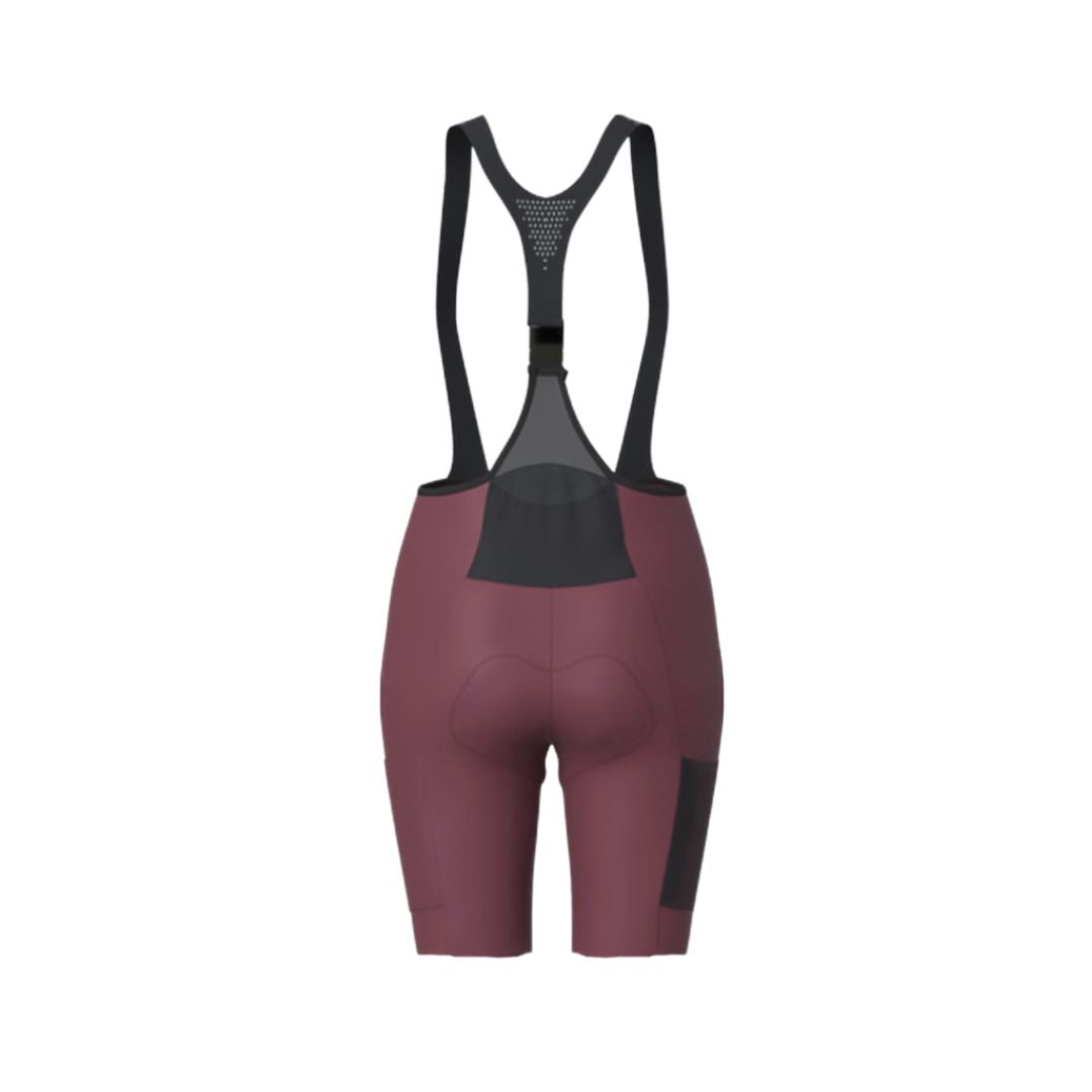 Cubo Gravel Cargo – Damen-Trägerhose mit Sitzpolster