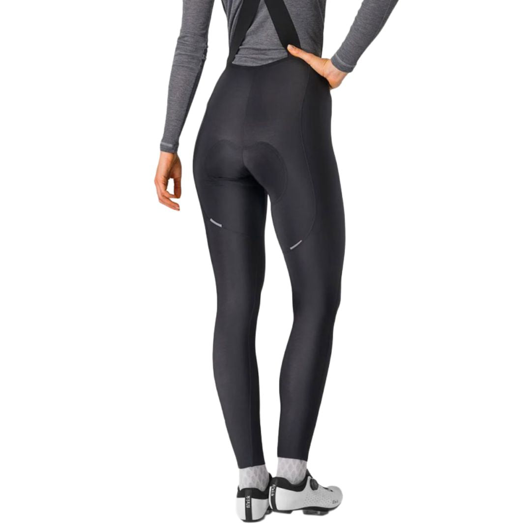 Castelli Damen-Trägerhose mit Sitzpolster, Modell Espresso DT.