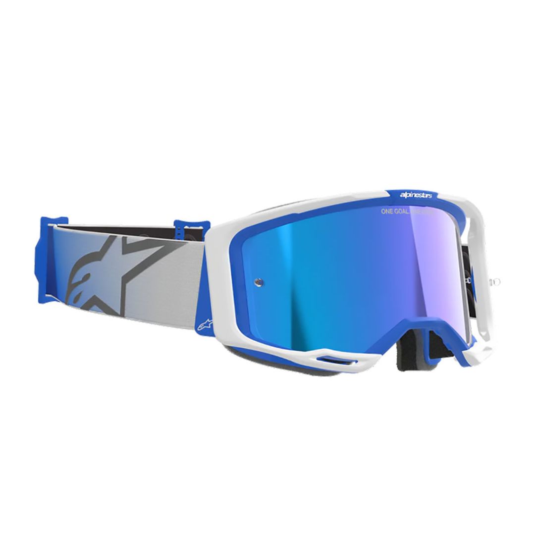 Alpinestars Vision 8 Corp (verspiegeltes Blau) – MTB-Schutzbrille
