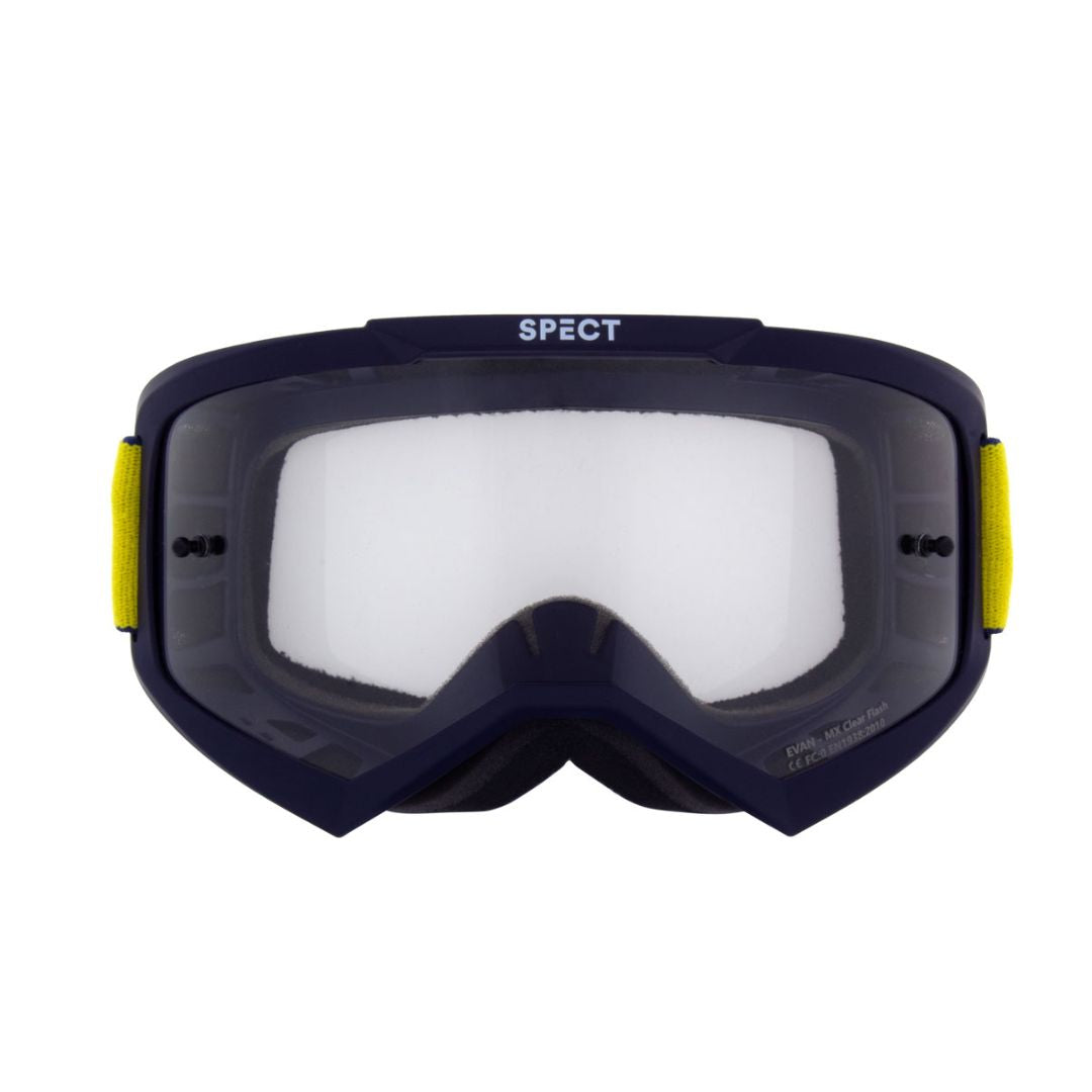 Red Bull Spect Eyewear EVAN-004 – Motocross-Schutzbrille (transparent Linse)