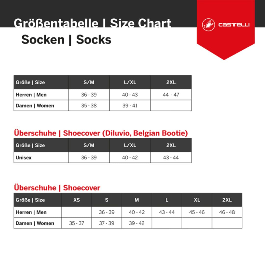 Castelli Venti Soft Merino Socken – Socken