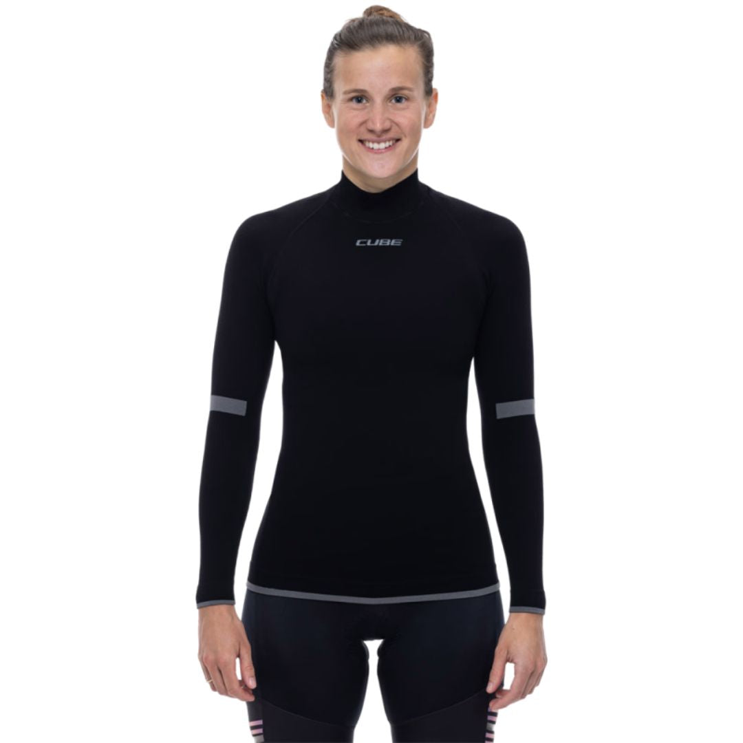 Cube Race Be Warm – Damen-Baselayer-Langarmshirt