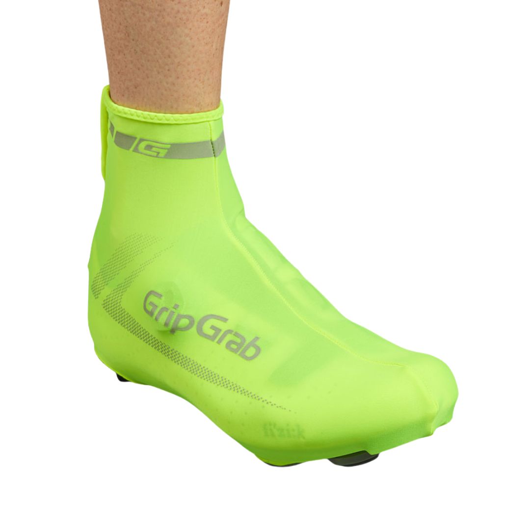 GripGrab RaceAero Hi-Vis – Überschuhe für Rennradfahren