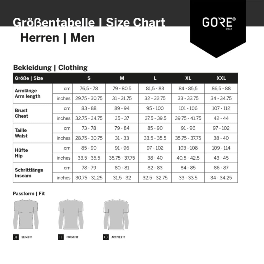 GOREWEAR C5 Opti – Trägerhose mit Polster