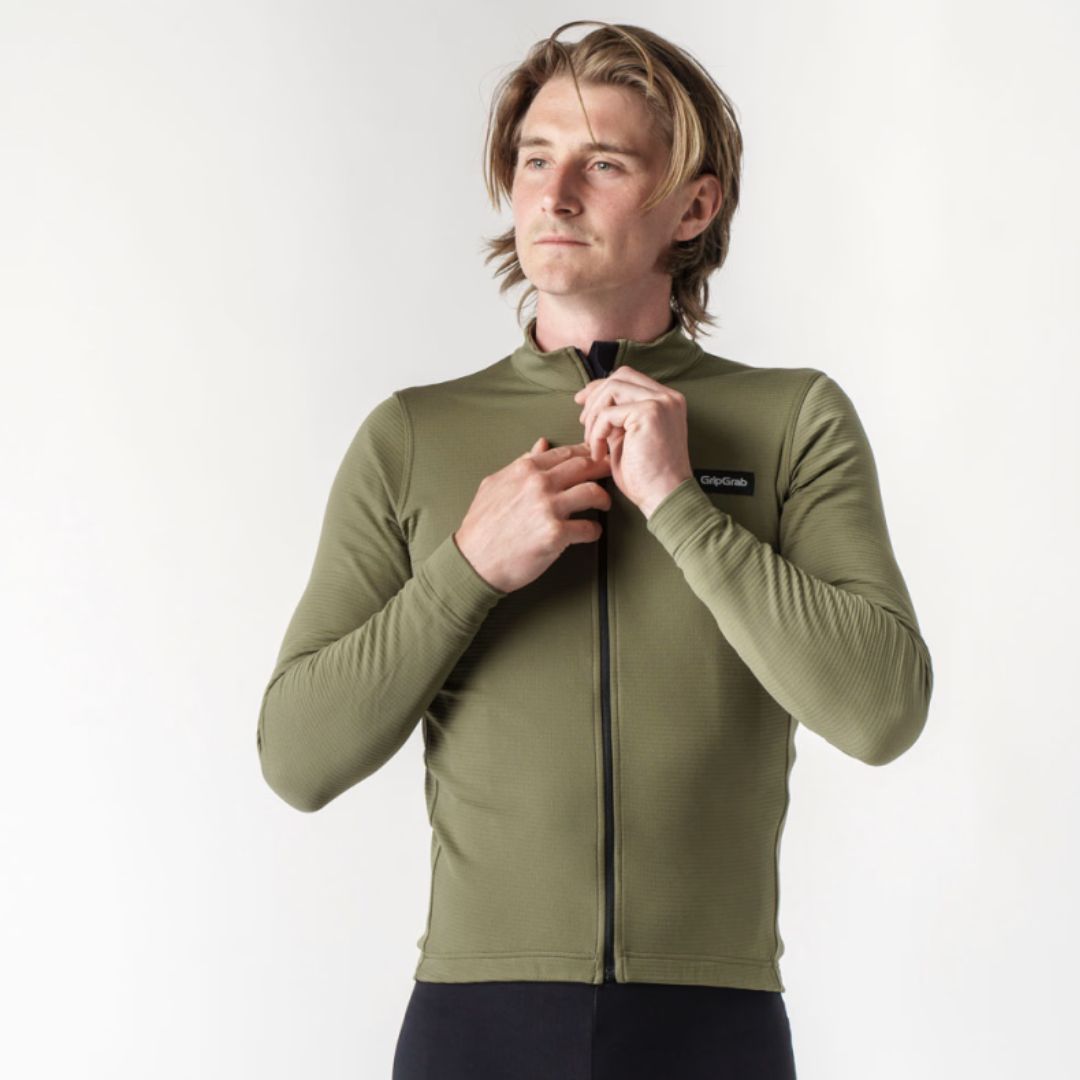 GripGrab Gravelin Merinotech – Thermisches Langarmtrikot