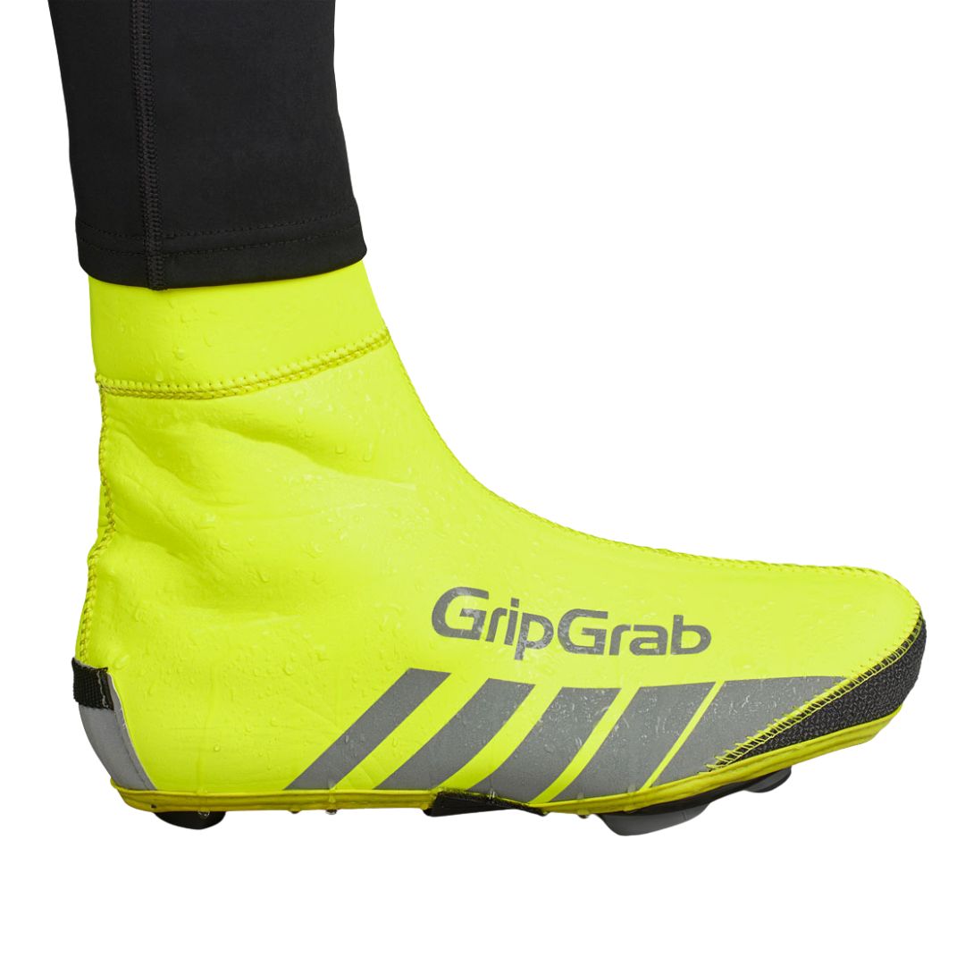 GripGrab RaceThermo Hi-Vis – Überschuhe für Rennradfahren