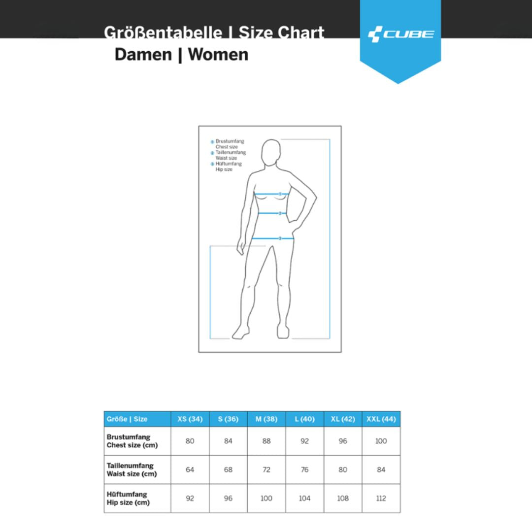 Cube ATX WS – Damen-Radhose