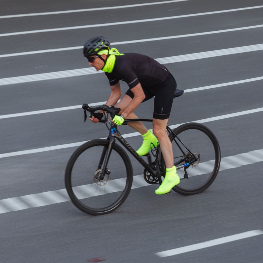 GripGrab RaceAero Hi-Vis – Überschuhe für Rennradfahren