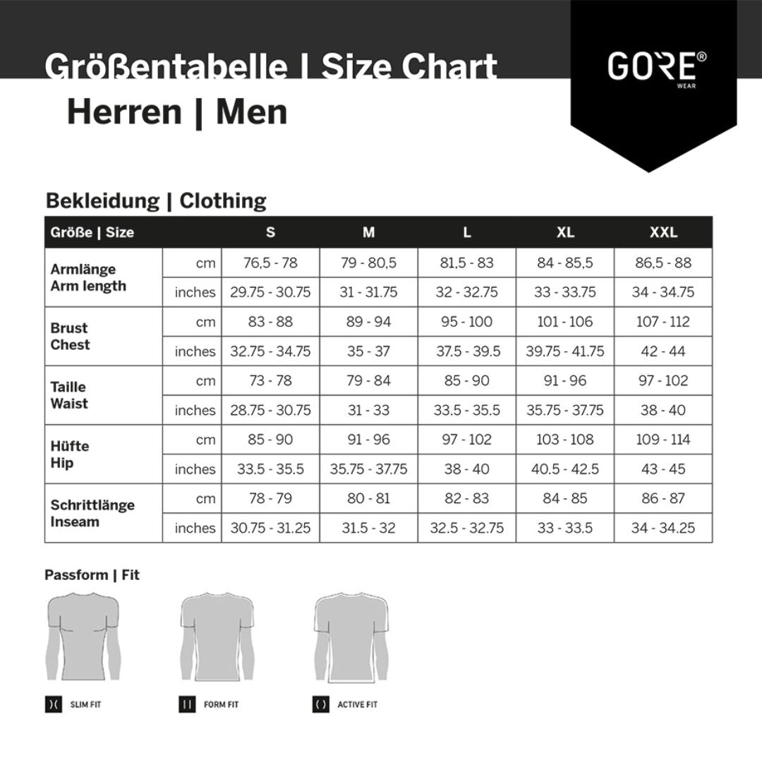 GOREWEAR C3 Thermo – Thermo-Radhose mit Polsterung