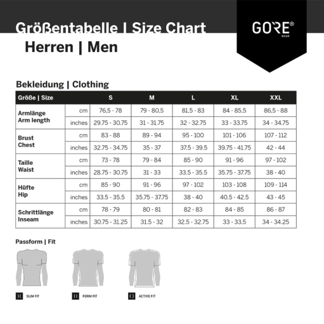 GOREWEAR C3 – Radhose (Shorts) mit Polster