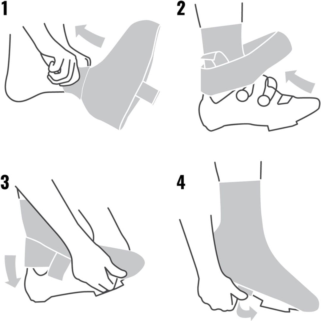 GripGrab RaceThermo Hi-Vis – Überschuhe für Rennradfahren