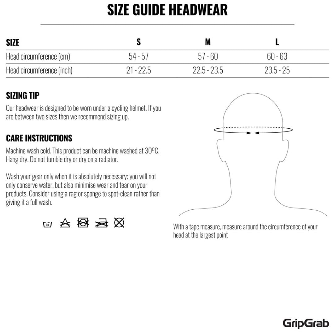 Leichte GripGrab Mütze aus Merinowolle und Polyfaser.