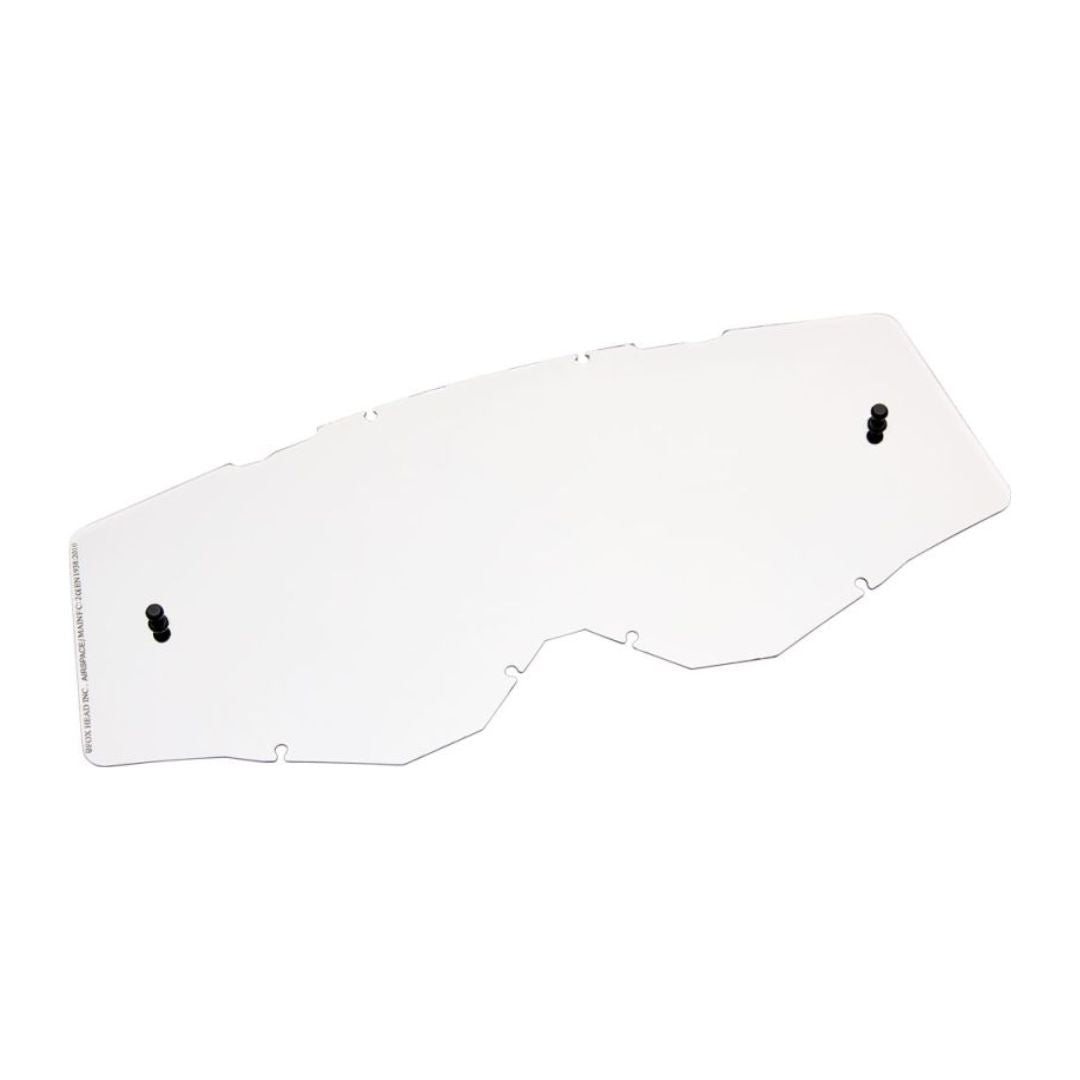Fox Racing MX24 Airspace/Main – Verspiegelte Lexan-Ersatzlinse