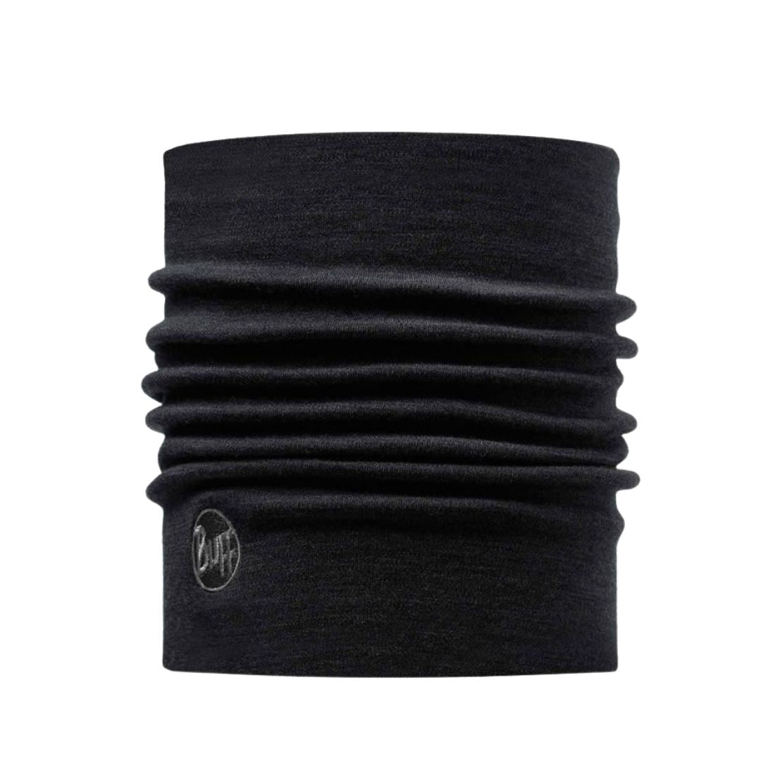 Buff Thermo-Merinowolle SCHWARZ – Buff® Halswärmer